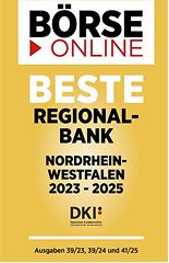 Beste Regionalbank in NRW